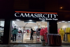 Çamaşırcity Işıklı Kompozit Oyma Tabela