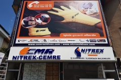 Cmr Nitrex Pleksi Kutu Harf Tabela Vinil Cephe Giydirme