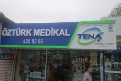 Öztürk Medikal Pleksi Kutu Harf Tabela