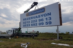 Plus Medya Vinil Germe Totem Tabela