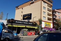 Rumeli Tekel Shop Işıklı Kompozit Oyma Tabela