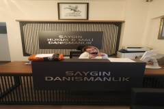 Saygın Danışmanlık Banko Tabelası