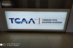 Sivil Havacılık Işıklı Banko Tabela
