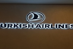 Thy Genel Müdürlük Duvar Işıklı Paslanmaz Logo Uygulama