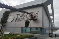 Thy Operasyon Merkezi Işıklı Paslanmaz Pleksi Harf Tabela