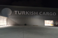 Turkish Cargo İstanbul Havalimanı Tabela