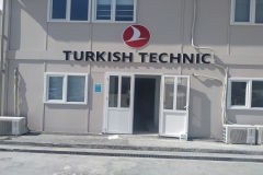 Turkish Technic İstanbul Havalimanı Pleksi Tabela